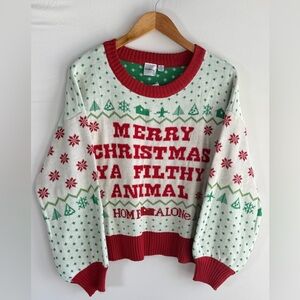 Christmas Sweater - Red and White